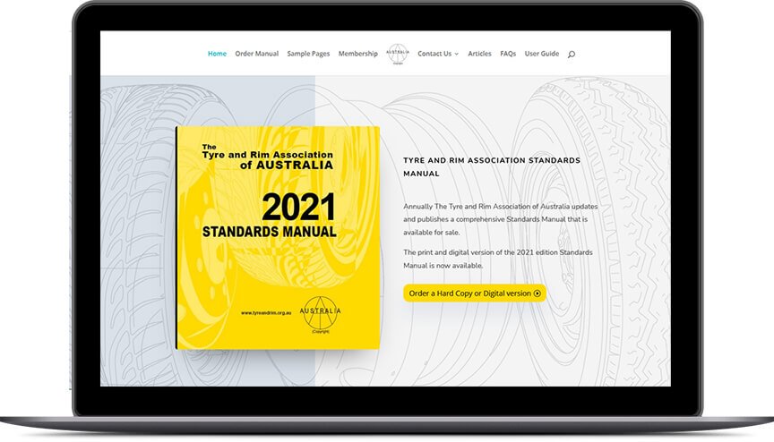 Development of Tyre & Rim Association Website and Standards Manual